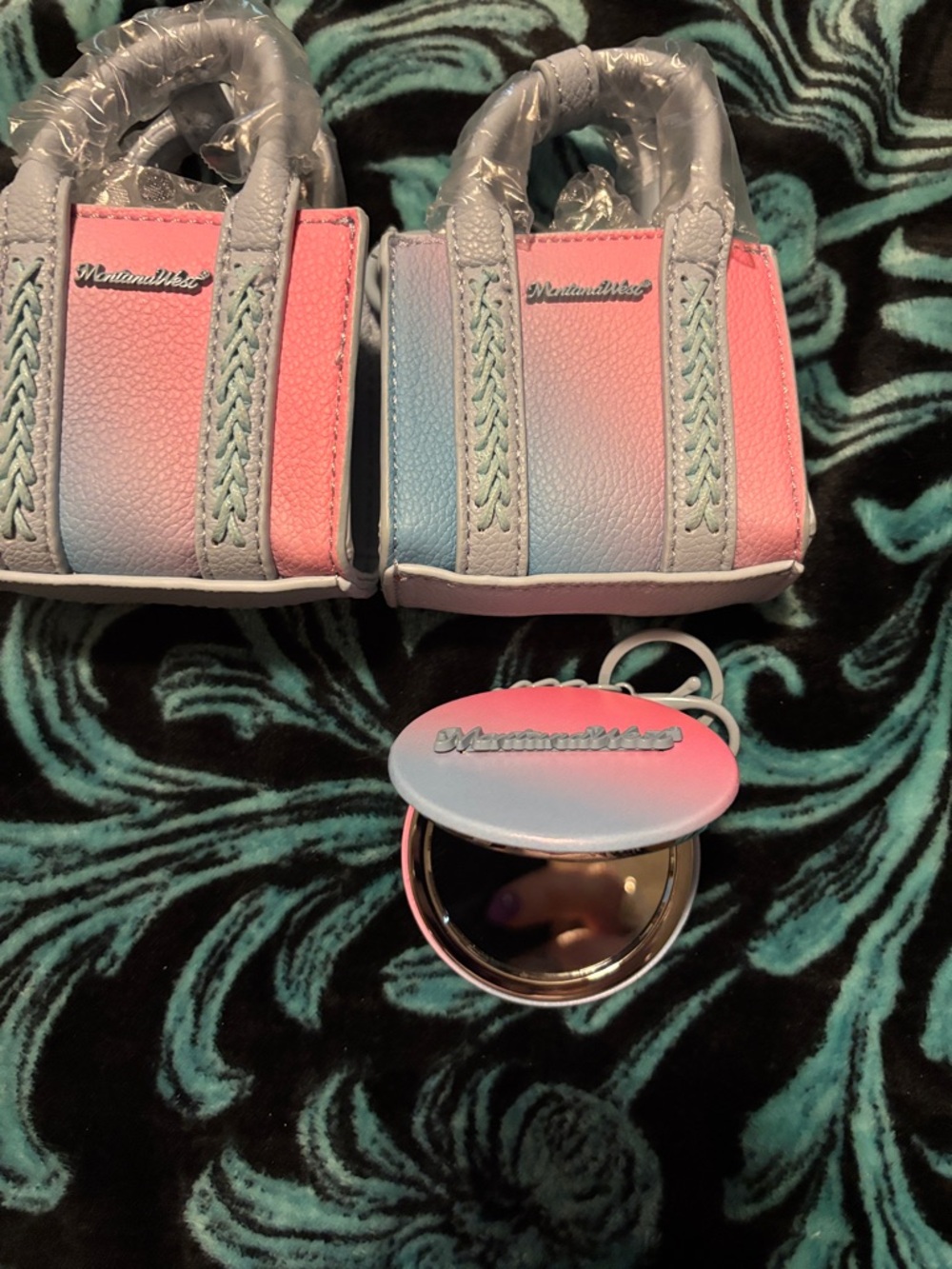 Montana West Mystery Mini Purse With Double Mirror